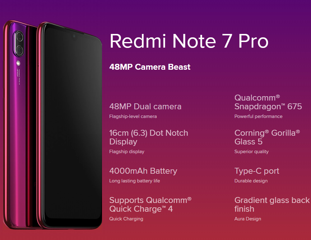 Xiaomi Redmi Note 7 6gb