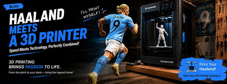 Flashforge Creator 5 Pro Review: Printing a Multi-Part Football Figurine with PLA