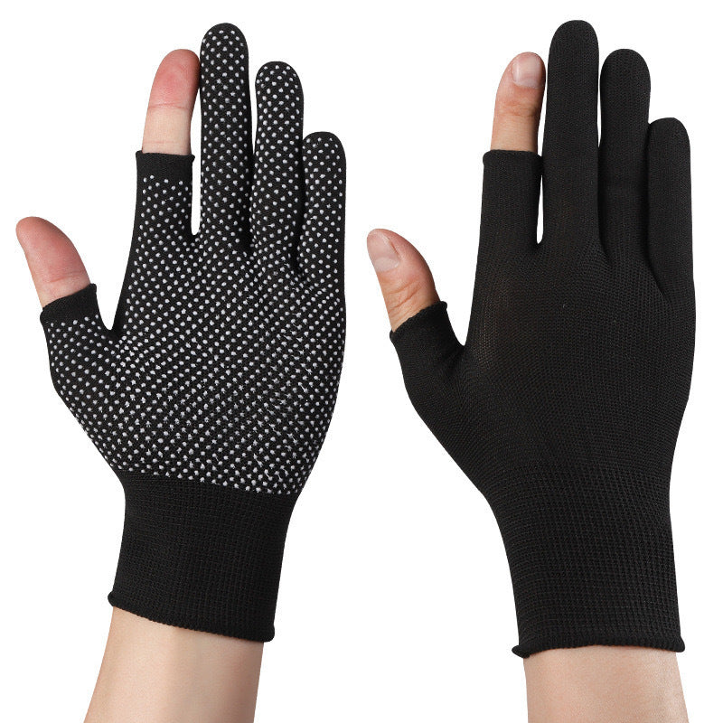 black fingerless