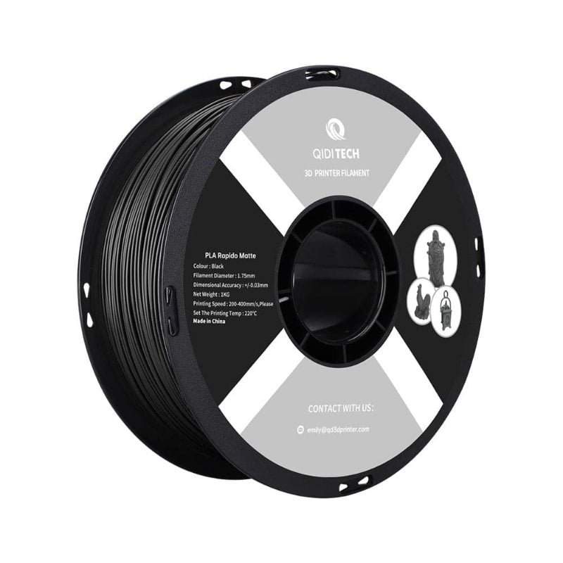 black qidi pla matte