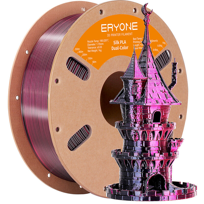 black rose red eryone pla silk dual color