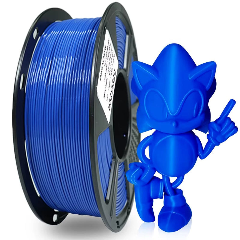 blue geeetech petg pla