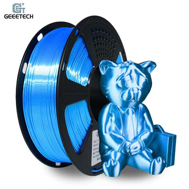 blue geeetech silk pla