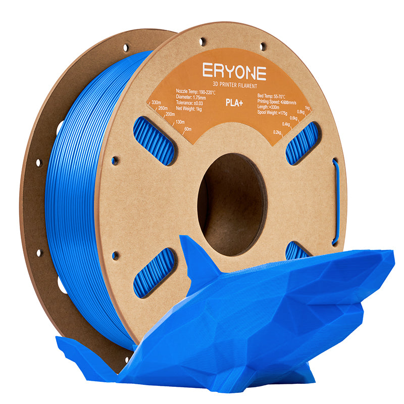 blue pla+ filament-eryone