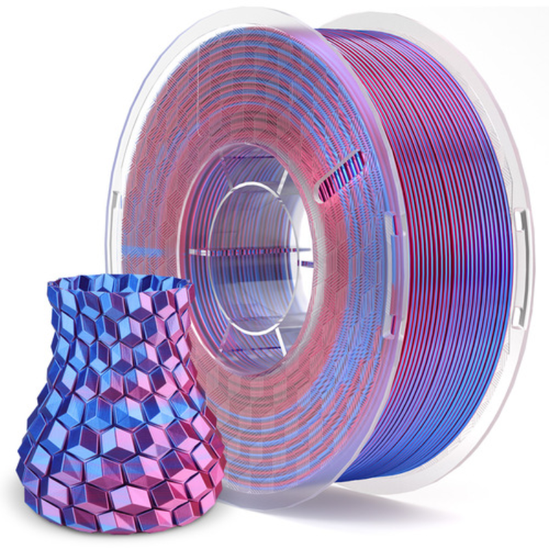 blue purple elegoo pla silk