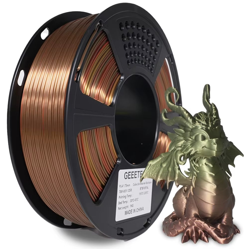 bronze rainbow geeetech silk pla