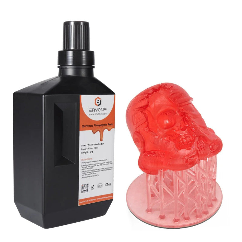 clear red eryone water washable