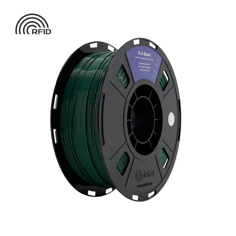dark green qidi pla basic