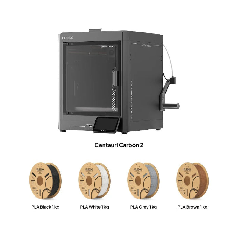 elegoo centauri carbon 2 printer 4kg pla