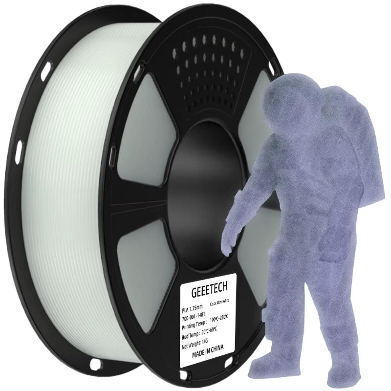glow white luminous pla
