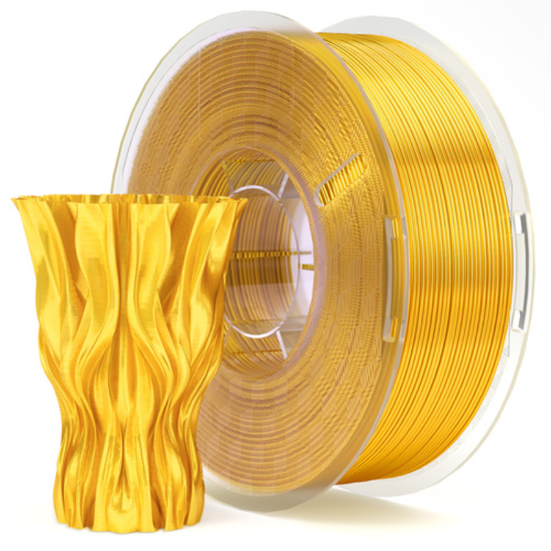 gold elegoo pla silk