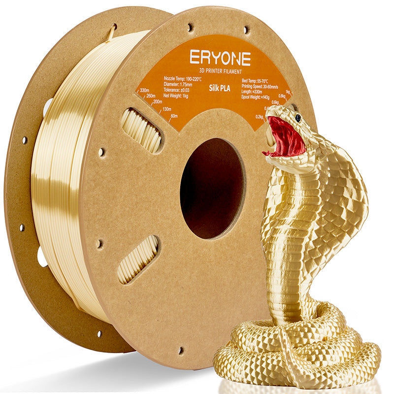 light cream yellow pla silk filament eryone