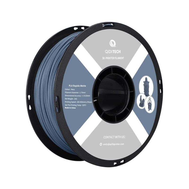 navy blue qidi pla matte