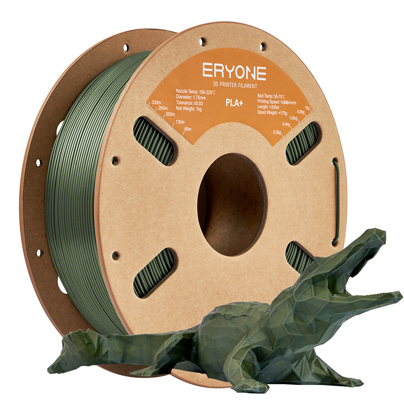 oliver green pla+ filament eryone