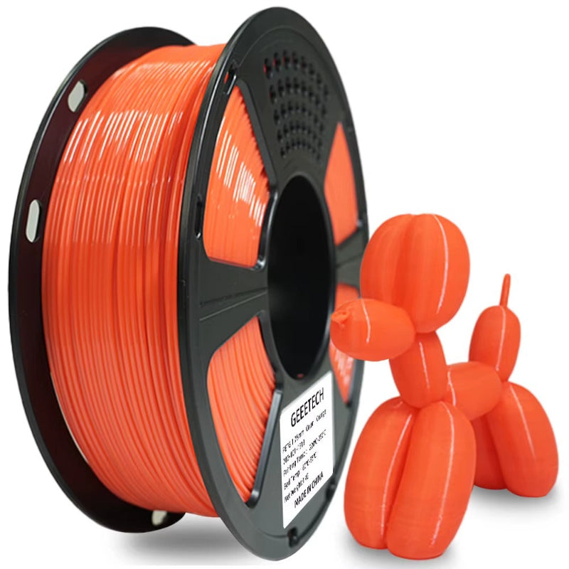 orange geeetech petg pla