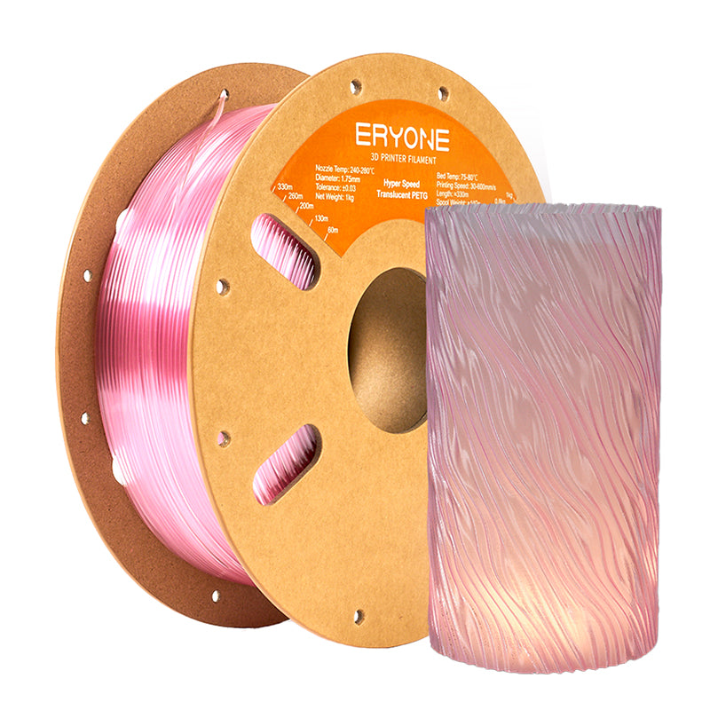 pink petg high speed translucent