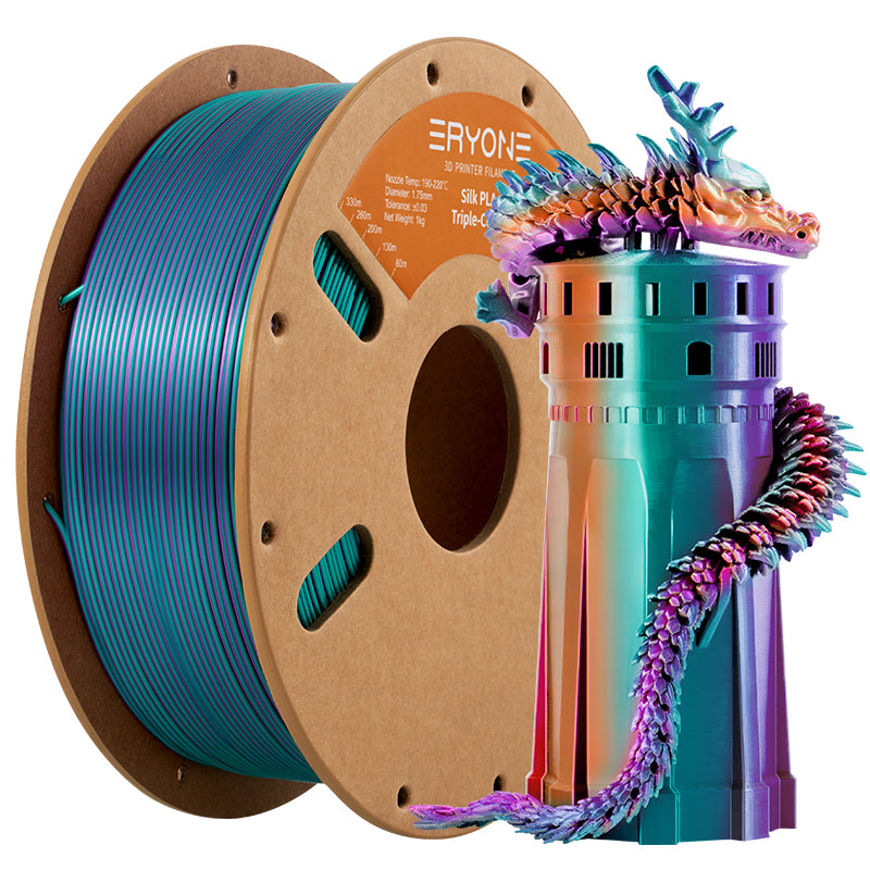 purple blue green burnt orange