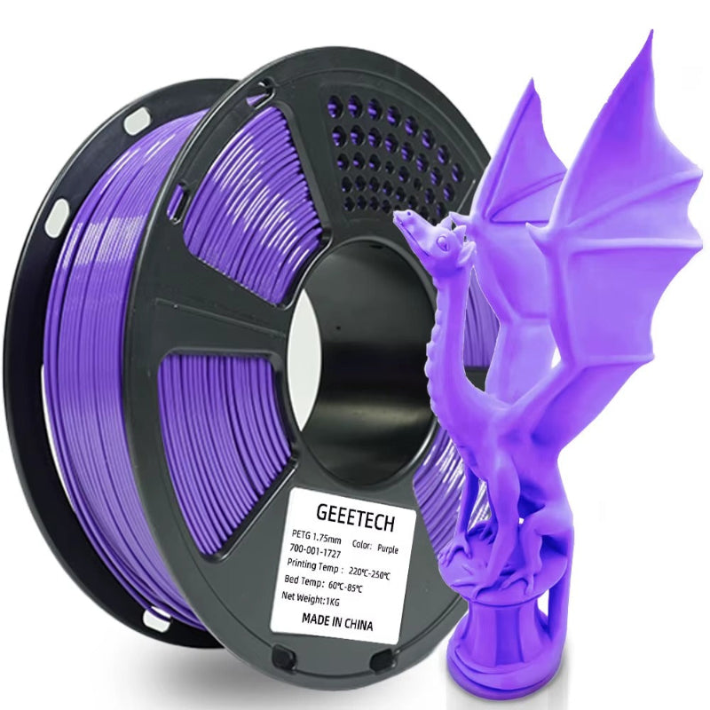 purple geeetech petg pla