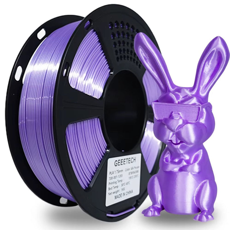 purple geeetech silk pla