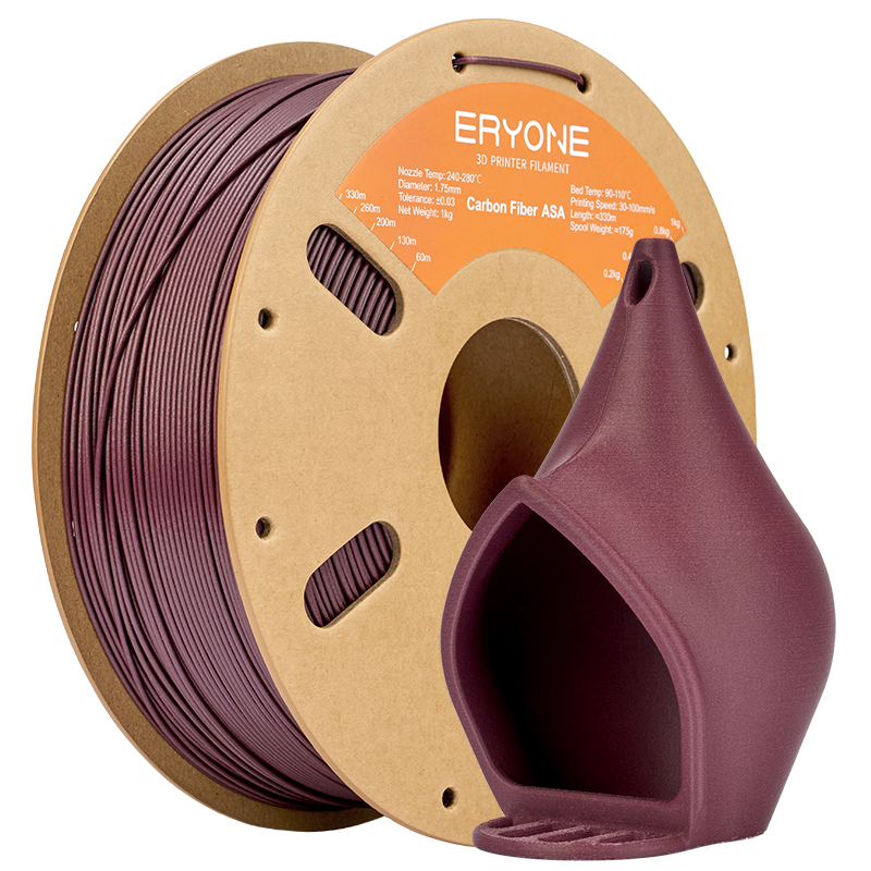 purple red asa cf filament eryone