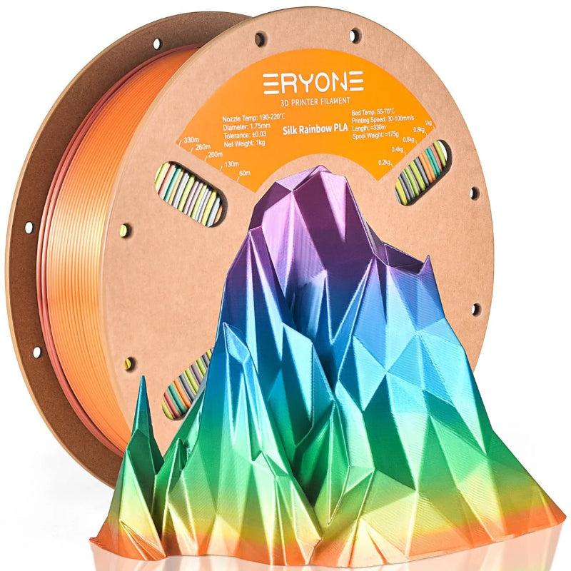 rainbow over mountains silk rainbow