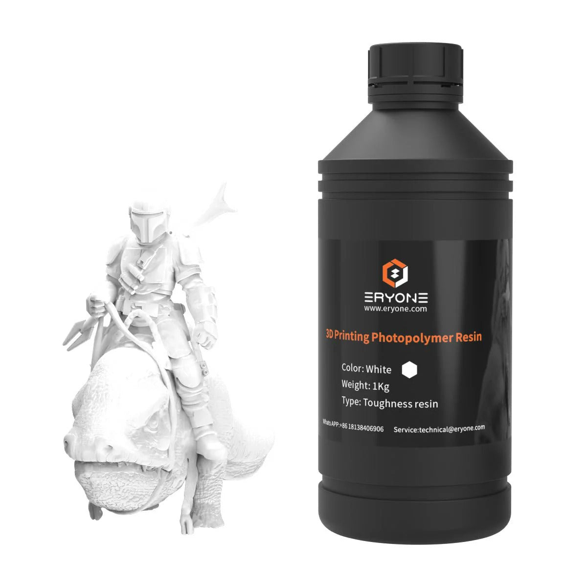 white eryone toughness resin