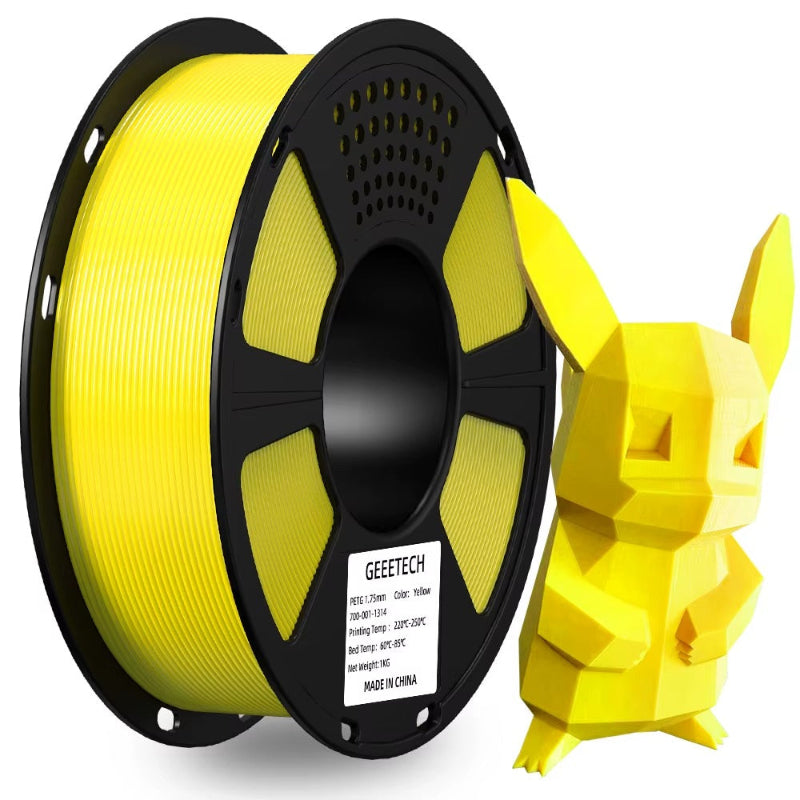 yellow geeetech petg pla