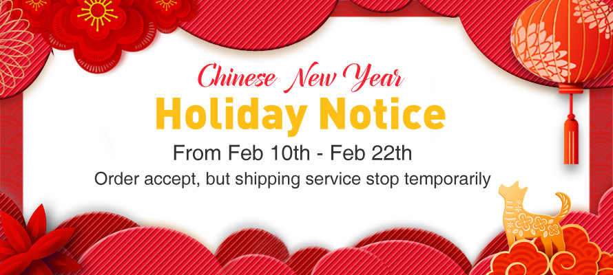 Holiday Notice of Chinese New Year