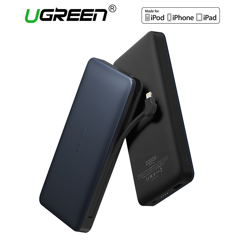 

Ugreen PB105 20000mAh Bank Power with MFi Charging Cable