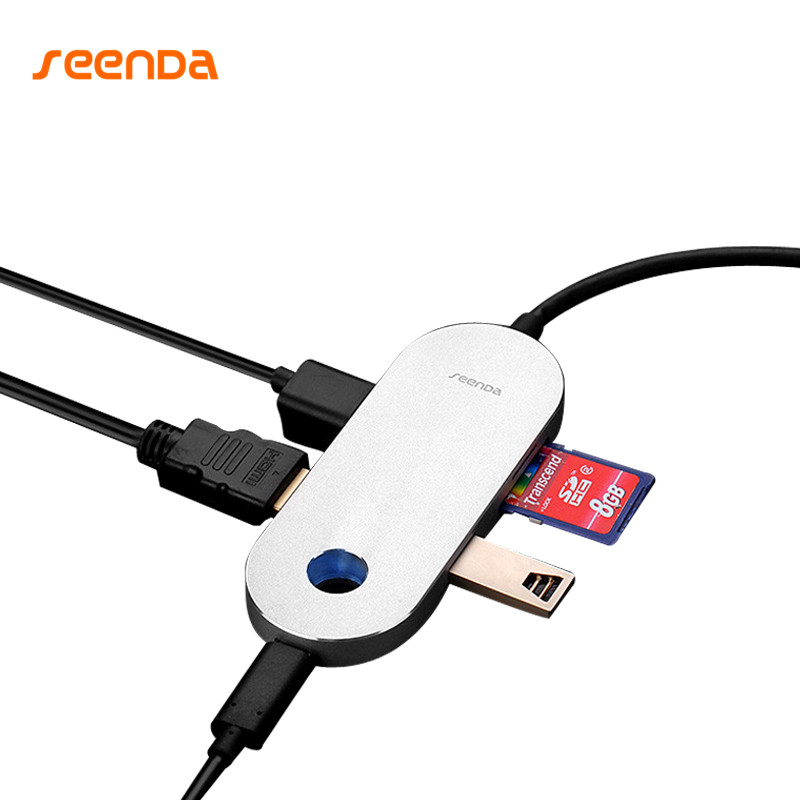 

SeenDa IHUB-WG05 USB 3.0 Type-C Multifunction HUB for Macbook Charger