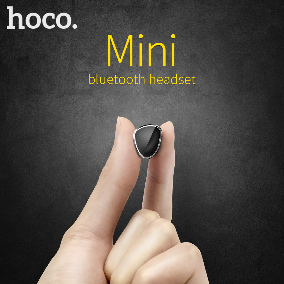 

HOCO E7 Mini Wireless Bluetooth Earphone In-ear Invisible Headset with Microphone