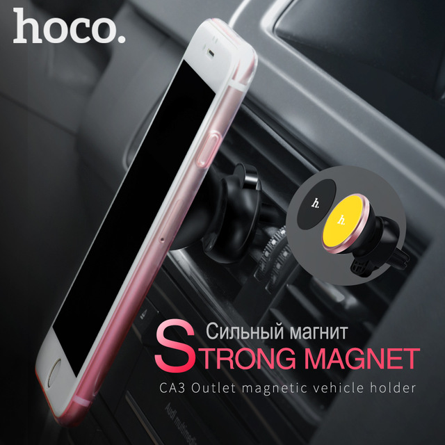 

HOCO CA3 Universal Magnetic Car Phone Holder Air Vent 360 Degrees Rotating Stand