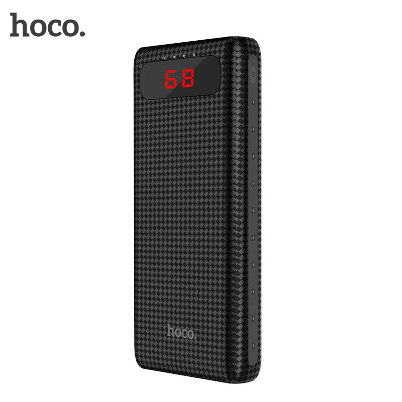 

HOCO B20A 20000mAh Portable Dual USB Power Bank with LCD Digital Display