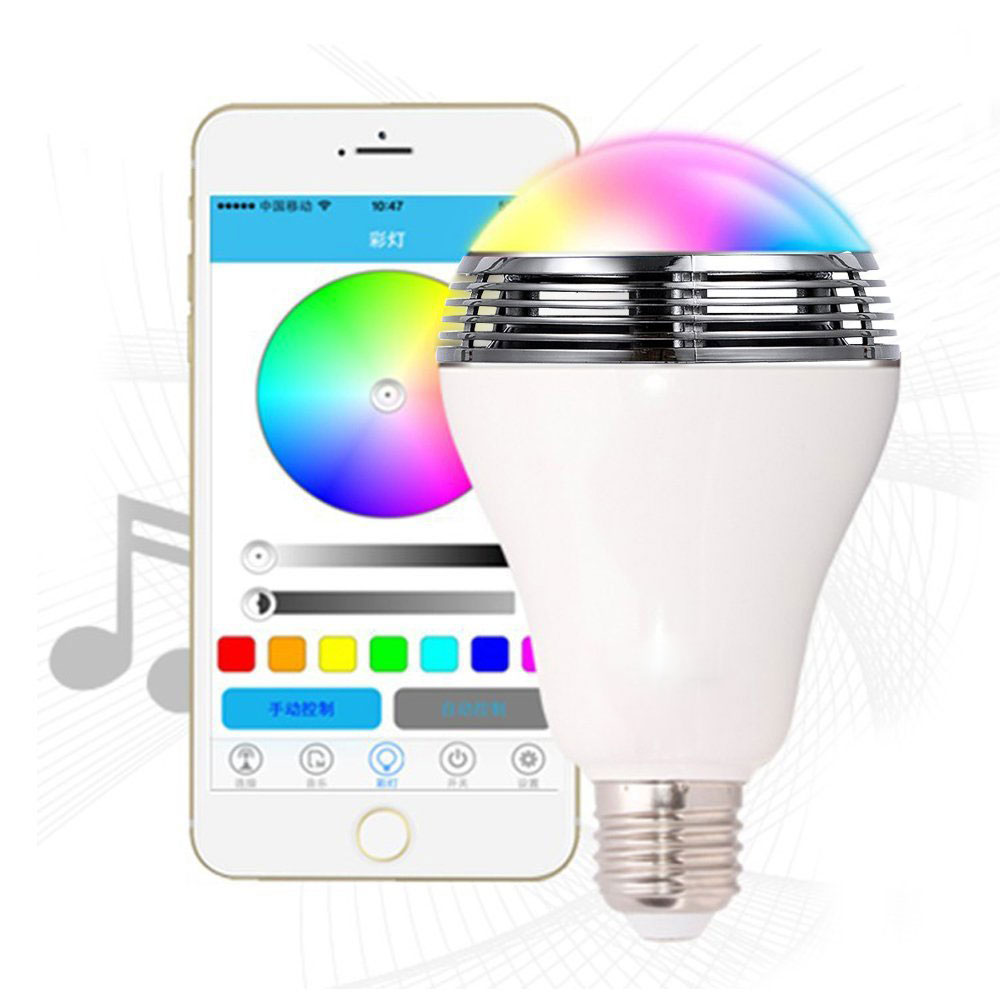 

Smart Bluetooth Music Speaker LED Bulb