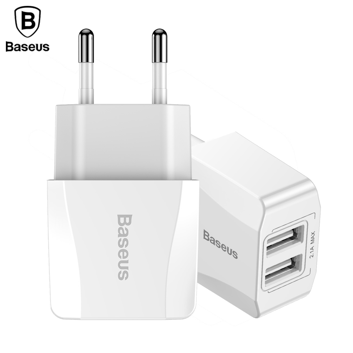 

Baseus Dual USB Portable Mini Charger