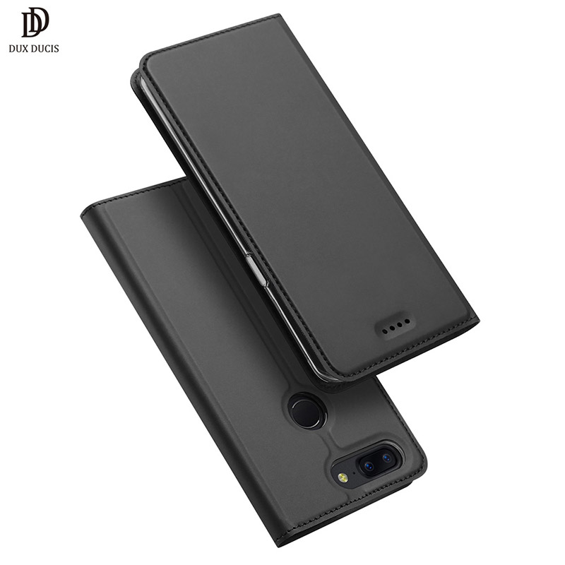 

DUX DUCIS PU Leather Flip Case for OnePlus 5T