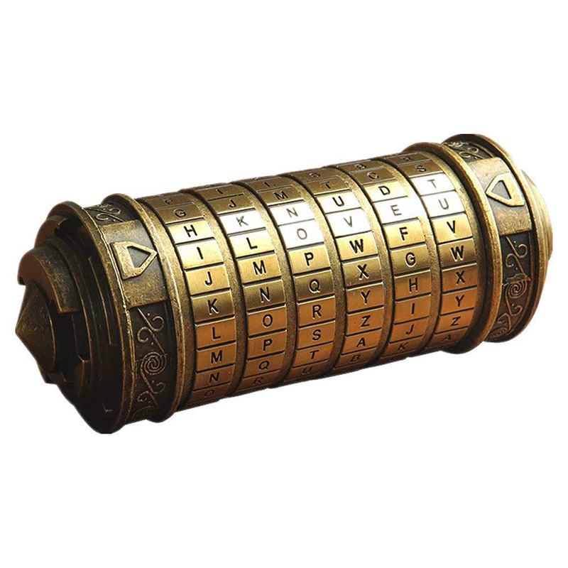 

Da Vinci Code Cryptex Combination Lock Romantic Gift