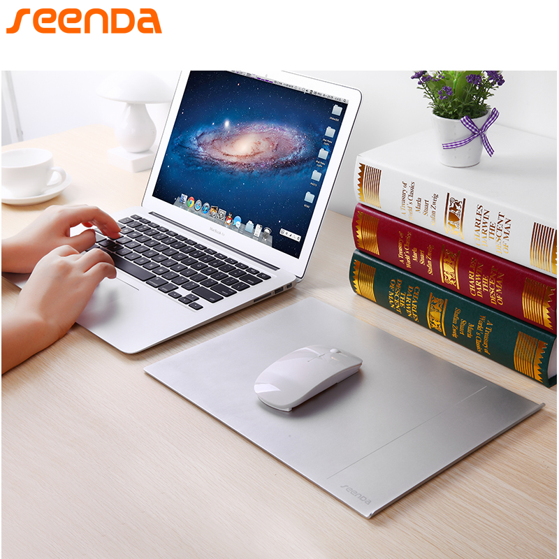 

SeenDa IPS-12 Aluminum Alloy Mouse Pads for Office Luxury Simple Slim Matte