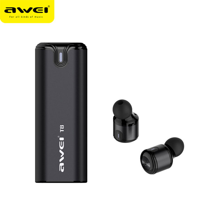 

aWEI T8 True Wireless Bluetooth Earbuds with Charging Case