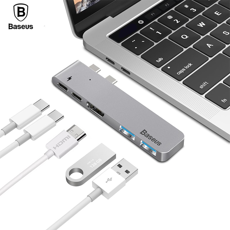 

Baseus Thunderbolt Type-C USB 3.0 HUB for MacBook