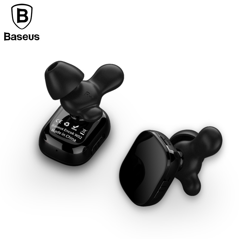 

Baseus W02 TWS Bluetooth Earphone Wireless Earbuds