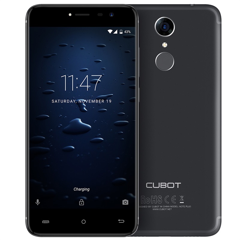 

Cubot Note Plus 4G Smartphone 3GB RAM 32GB ROM