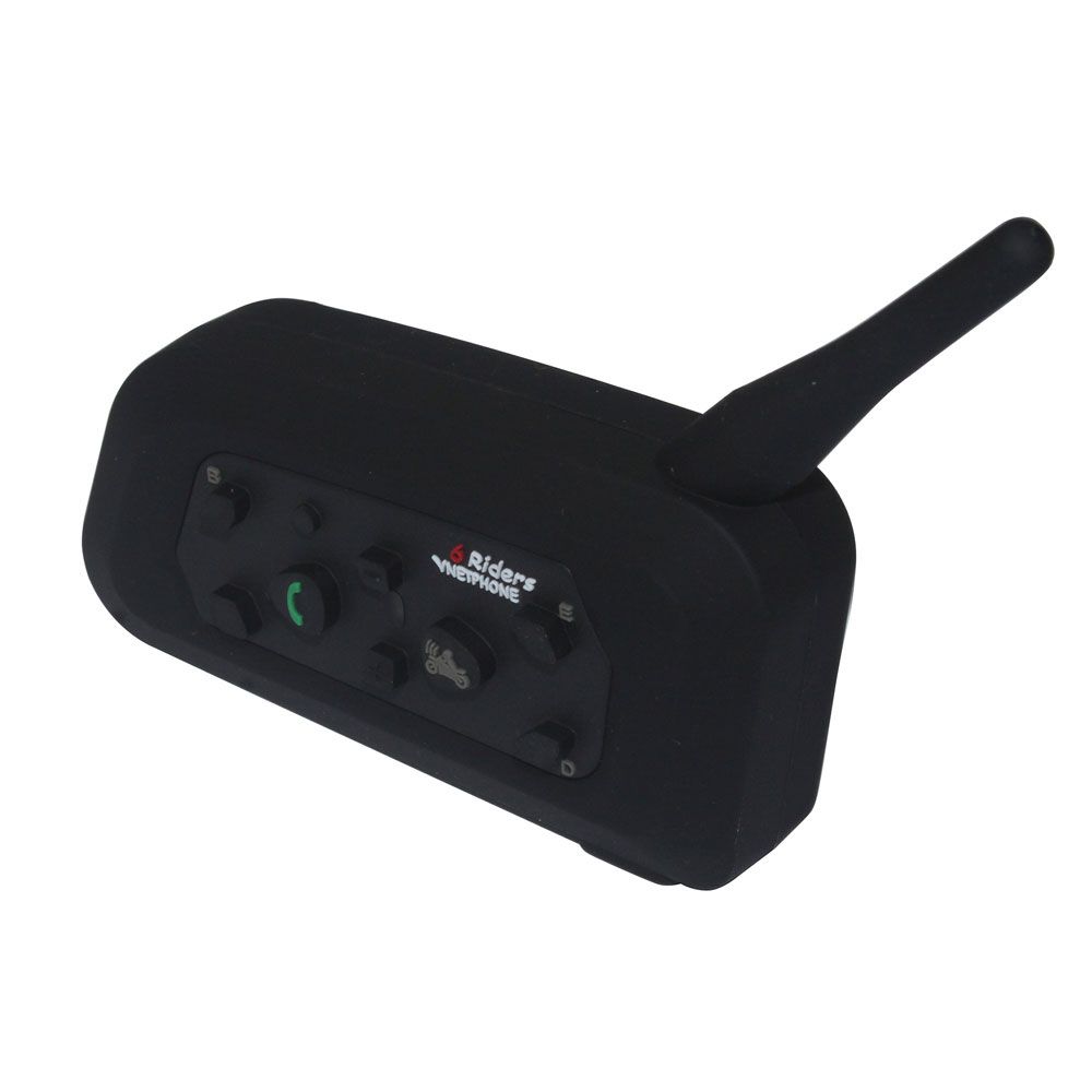 Vnetphone V6 Motorcycle Helmet Waterproof Bluetooth Intercom Headset