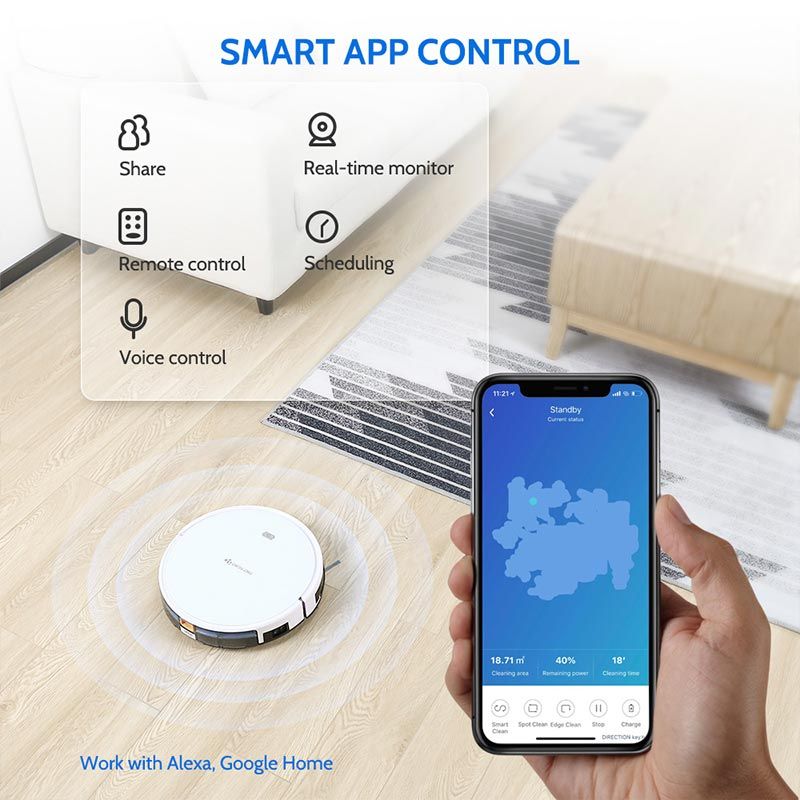 DEALDIG Robvacuum 8 Smart Robot Vacuum Cleaner Global Version | GearVita