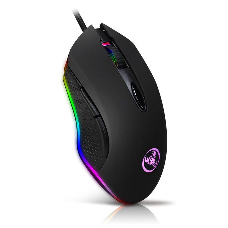 HXSJ S500 Wired RGB Backlit Gaming Mouse | GearVita