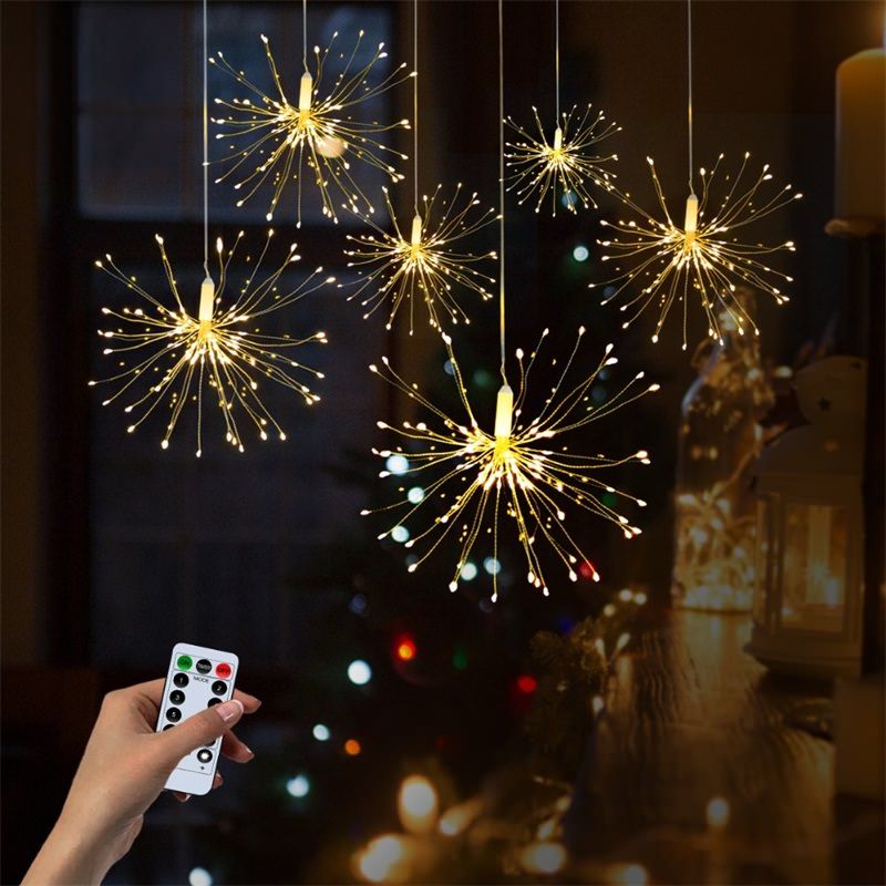 RGB Firework LED String Lights GearVita