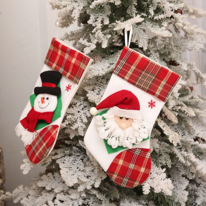 Hot Selling Christmas Ornament Sacks Christmas Pendant Socks Gift Bags ...
