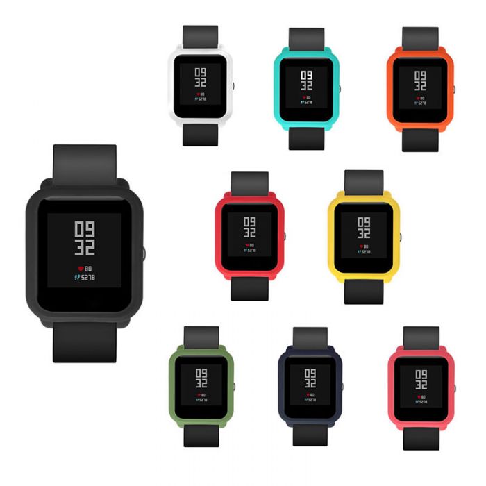 Soft TPU Protective Silicone Soft Case for Xiaomi Amazfit Bip GearVita