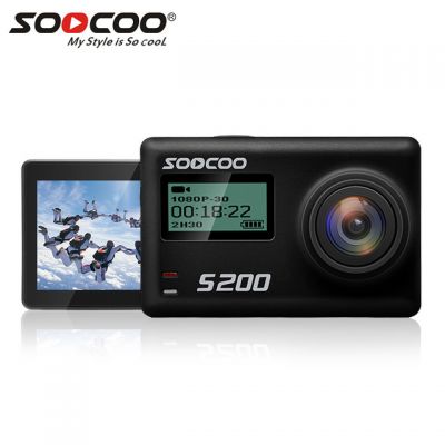 SOOCOO S200 Touch LCD Action Camera Ultra HD 4K with Gryo WiFi Voice Control 