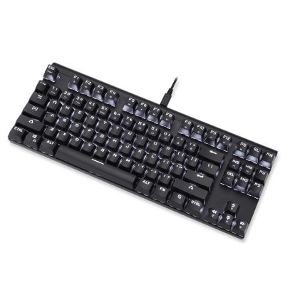 Original Motospeed CK101 Wired Mechanical Gaming Keyboard RGB Ergonomic Light 87 Anti-ghosting Keys 